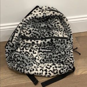 Supreme Leopard Backpack